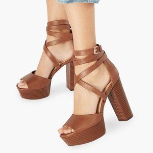 Shoedazzle Roselinda Heeled Sandal | size 9